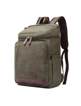 6155 Canvas Backpack Large Capacity Bag Casual Men Outdoor Sports Schoolbags