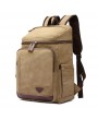 6155 Canvas Backpack Large Capacity Bag Casual Men Outdoor Sports Schoolbags