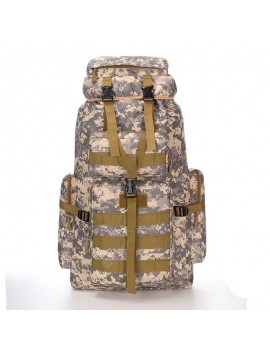 75L Large-capacity Outdoor Hiking Bag Tactical Waterproof Travel Camouflage Backpack