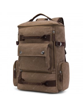 Canvas Bags Mountaineering Backpack Large Capacity Men's Bag