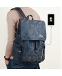 Men's Camouflage Backpack USB Charging Casual Korean Backpack