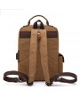 Men's USB Charging Anti-theft Multifunctional Canvas Backpack