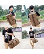 Multifunction Backpack Male Sports Wear Canvas Bag Large Capacity Outdoor Travel Mountaineering Backpack Shoulder Messenger Bag