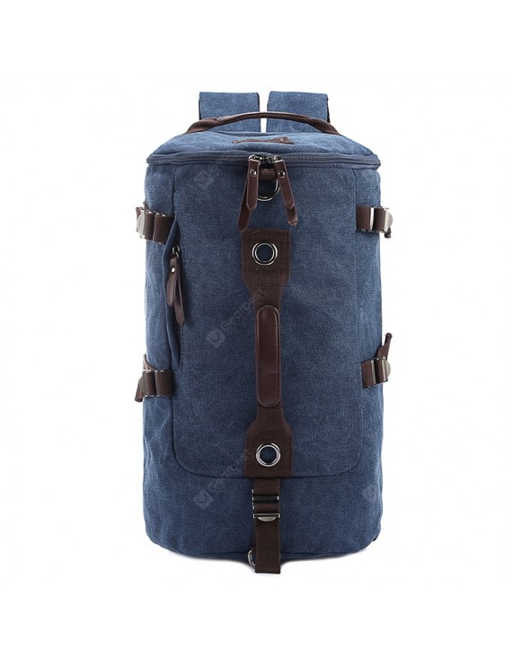 Multifunction Backpack Male Sports Wear Canvas Bag Large Capacity Outdoor Travel Mountaineering Backpack Shoulder Messenger Bag