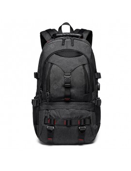 Outdoor Large Capacity Waterproof Travel Men's Oxford Cloth Backpack USB Multifunctional Computer Backpack