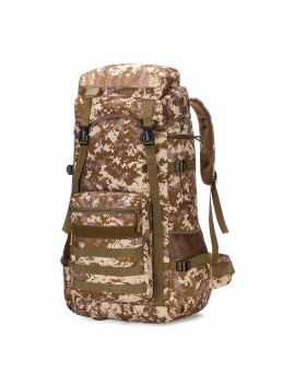 Tactical Camouflage Backpack Men Travel Bag Large Capacity Outdoor Mountaineering