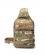 Canvas Camouflage Outdoor Travel Sling Bag Large Capacity Tactical Chest bag Crossbody Bag