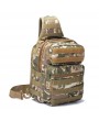 Canvas Camouflage Outdoor Travel Sling Bag Large Capacity Tactical Chest bag Crossbody Bag