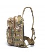 Canvas Camouflage Outdoor Travel Sling Bag Large Capacity Tactical Chest bag Crossbody Bag