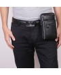 Genuine Leather Business Casual Multi-functional 7 Inch Phone Bag Waist Bag Crossbody Bag For Men