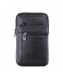 Genuine Leather Business Casual Multi-functional 7 Inch Phone Bag Waist Bag Crossbody Bag For Men