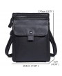 Genuine Leather Business Casual Shoulder Crossbody Bag For Men