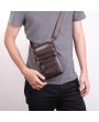 Genuine Leather Business Multi-functional 6 Inch Phone Bag Waist Bag Crossbody Bag For Men