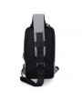 Large Capacity Multi-functional USB Charging Port Business Sling Bag Chest Bag Crossbody Bag