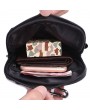 Men Genuine Leather Business Casual Multi-functional 7 Inch Phone Bag Waist Bag Crossbody Bag