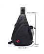 Multi-functional Casual Minimalist Large Capacity Sling Bag Chest Bag Crossbody Bag For Men