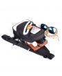 Oxford Casual Sport USB Charging Port Sling Bag Chest Bag Crossbody Bag For Men