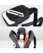 Oxford Casual Sport USB Charging Port Sling Bag Chest Bag Crossbody Bag For Men