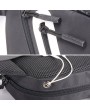 Oxford Casual Sport USB Charging Port Sling Bag Chest Bag Crossbody Bag For Men