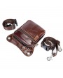 Retro Multi-functional Genuine Leather Shoulder Crossbody Bag Waist Bag Leg Bag For Men