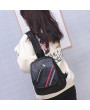 PU Leather Backpack Large Capacity Shoulder Bag For Women