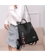 Women Anti-theft Backpack Purse Paillette Oxford Shoulder Bag