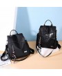 Women Anti-theft Backpack Purse Paillette Oxford Shoulder Bag