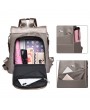 Women Anti-theft Backpack Purse Solid Multi-function Shoulder Bag