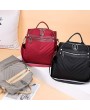 Women Oxford Multifunction Shoulder Bag School Bag Backpack