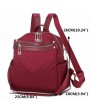 Women Oxford Multifunction Shoulder Bag School Bag Backpack