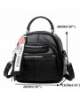 Women PU Leather Mini Backpack Diagonal Multi-function Bag