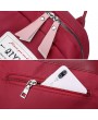 Women Rivet Shoulder Bag Oxford Outdoor Travel Multifunction Backpack