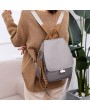 Women Travel Multi-function Backpack Solid Oxford Shoulder Bag