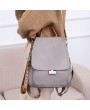 Women Travel Multi-function Backpack Solid Oxford Shoulder Bag