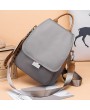 Women Travel Multi-function Backpack Solid Oxford Shoulder Bag