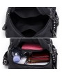 Women Travel Multi-function Backpack Solid Oxford Shoulder Bag