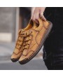 9927 Autumn Large Size Men's Sewing Bottom Low-cut Casual Handmade Shoes