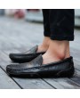 Casual Handmade Leather Peas Shoes