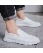 Men Flat Lazy Shoes Breathable Umbrella Cloth Casual Footwear