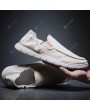 Men Flat Lazy Shoes Breathable Umbrella Cloth Casual Footwear