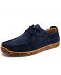 Men's Casual Leather Shoes Spring and Autumn Men's Breathable Leather Shoes Men's Fashion Shoes