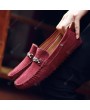 Spring Men Leather Shoes Men's Driving Shoes