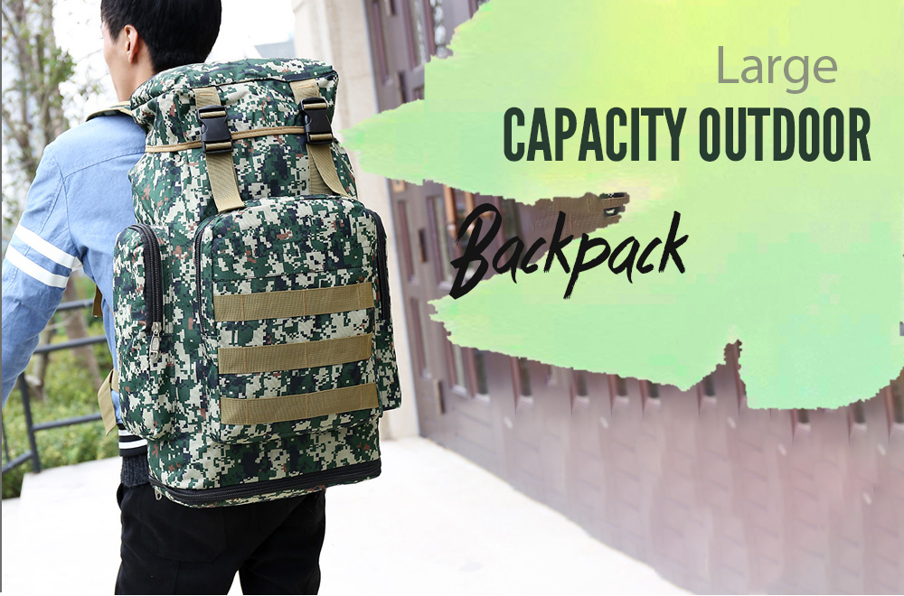 Large Capacity Outdoor Backpack Mountaineering Bag