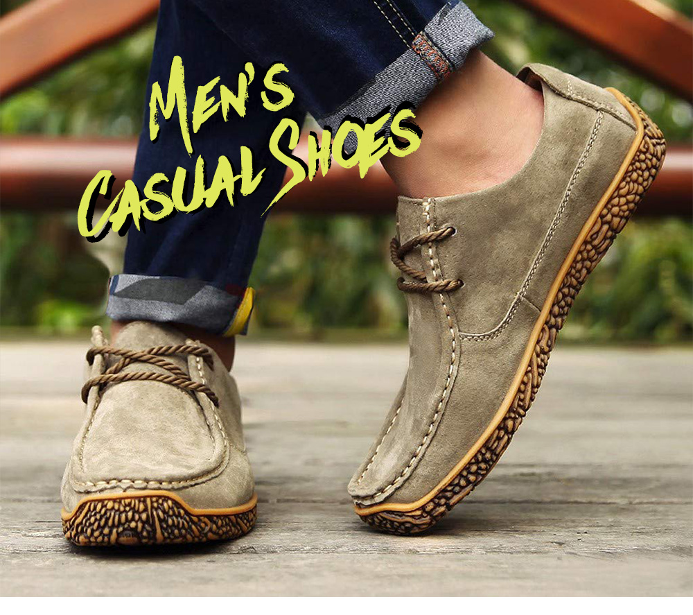 Spring And Autumn Men's Casual Leather Shoes